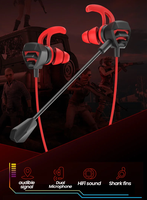 G35 Type C 3.5mm Casque filaire intra-auriculaire Écouteurs filaires avec double micro Écouteurs stéréo pour joueurs