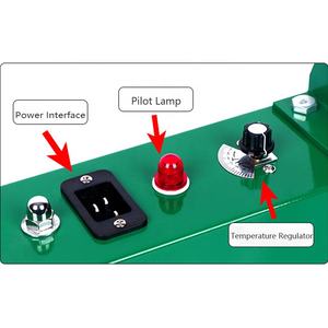 Temperatura regolabile aggiornata 300 mm biliardo biliardo tovaglie ferro elettrico per biliardo tavoli da biliardo e biliardo panni di qualità. - Product Image 4