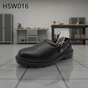 ZYF, Zoccoli <span class=keywords><strong>da</strong></span> Chef con Design a Cinturini Regolabili, Popolari nel Mercato del Qatar, Scarpe Protettive <span class=keywords><strong>da</strong></span> <span class=keywords><strong>Lavoro</strong></span> con Punta in Acciaio HSW016 - Product Image 1