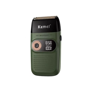 <span class=keywords><strong>Kemei</strong></span> Rechargeable Sans Fil <span class=keywords><strong>Rasoir</strong></span> Pour Hommes Avec ÉCRAN LCD Double Lame <span class=keywords><strong>Rasoir</strong></span> Soins Du Visage Coiffure Ciseaux KM-2026 - Product Image 2