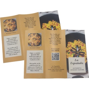Brochures personnalisées avec impression de logo, papier d'art, catalogues publicitaires, impression tri-pliée, fabriquées à Shenzhen - Product Image 2