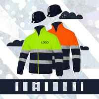 Vêtement de sécurité haute visibilité unisexe en coton imprimé numérique, léger, respirant, réfléchissant, avec fermeture éclair, certifié CE, pour la construction