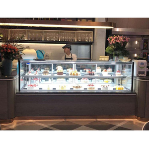 Runte 1.2m thép không gỉ bánh hiển thị tủ lạnh Máy làm lạnh Showcase bán buôn - Product Image 1