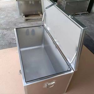 Caja de Herramientas Moderna de Acero Inoxidable, Almacenamiento Impermeable, Diseño Metálico Simple, Corte Láser de Chapa Metálica, ISO9001 - Product Image 4