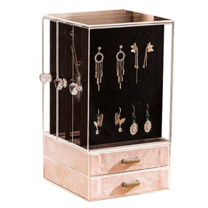 acrylic jewelry organizer box for jewelry storage case jewellery organizer clear jewelry box
