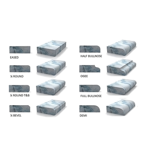 عجلات تجليخ مستديرة من الماس مصنوعة من الألومنيوم ، أدوات جلخ لنحت حواف الجرانيت والرخام بكفاءة - Product Image 5