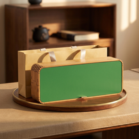 Boîtes d'emballage rectangulaires en bois écologiques Gravure au laser pour cadeaux Accessoires pour cheveux Petits objets décoratifs - Tailles personnalisées