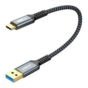 SUNGUY Nylon Braided 18W <b>USB</b> C Data <b>Cable</b> Fast Charging <b>Cable</b> <b>Power</b> <b>Cable</b> for Mobile Phone Latop and Car Use - Product Image 1