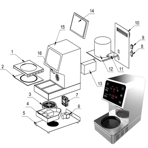 Установка для приготовления корейской лапши рамен с прямым подключением к водопроводу для минимаркетов - Product Image 3