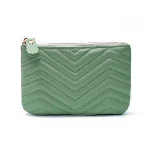 <span class=keywords><strong>Portafoglio</strong></span> in pelle con portamonete trapuntato <span class=keywords><strong>portachiavi</strong></span> moda per <span class=keywords><strong>uomo</strong></span> donna porta carte di credito regalo - Product Image 1