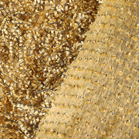 3D Ausgehöhlter Geldbaum Jacquard-Samtstoff Polyester Flauschiges Plüschtextil für Vorhänge Kissen Decken Wohndekoration Sofort Lieferbar