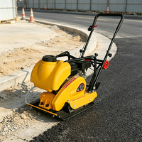 Compacteur de plaques miniatures certifié CE, 6,5 CV, pour terrassement et aménagement paysager