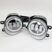 Feux antibrouillard LED OEM IP67 étanches CREE double couleur Angel Eyes 20W 9-30V 3000+6000K 81220-02290 pour voitures Toyota