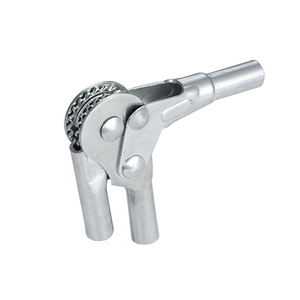 Conector de Muebles de Hierro de Tres Tubos con Junta Articulada 15x2.0mm, Estilo Japonés, Montaje Superficial, 150mm de Longitud, Tamaño Estándar - Product Image 1