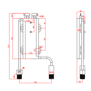 Élément chauffant en fonte d'aluminium 220V, personnalisé et de qualité supérieure, pour chauffe-eau de douche, stable et efficace - Product Image 2