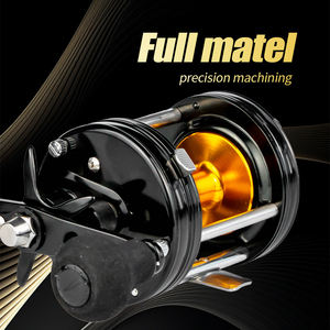 OEM Moulinets de pêche à tambour rond pêche à la traîne Baitcasting <span class=keywords><strong>moulinet</strong></span> pêche côtière surf ronde classique jigging <span class=keywords><strong>moulinet</strong></span> pour la pêche en mer - Product Image 6