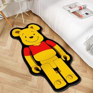 Alfombra troquelada dibujos animados cristal terciopelo <span class=keywords><strong>ratón</strong></span> personaje área alfombras y alfombras - Product Image 3
