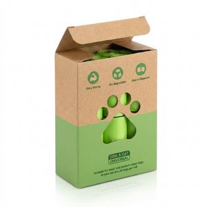 Hengtuo Free Sample OEM Customize Biodegradable <b>Compostable</b> Epi Cornstarch Durable Eco-Friendly Poop <b>Bag</b> Dispenser Dog Poop <b>Bag</b> - Product Image 1