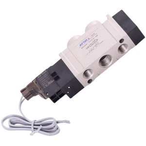   Électrovanne directionnelle 5/2 ou 3/2 voies 4V210-08 avec bobine de commande 220V, 24V, 12V pour air comprimé - Product Image 2