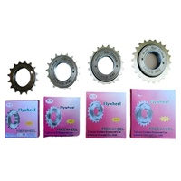 Mehrere Größen, Einzelgang, 16T 18T 20T 22T, zum Anschrauben, BSA-Gewinde, verpackt, BMX Fixed Gear Vintage Cruiser Fahrrad Freilauf