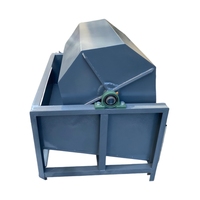 Machine de polissage rotative à effet miroir de qualité industrielle 2,2 kW 400 L pour cadres métalliques