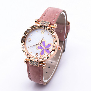 นาฬิกาควอตซ์ใส่สบายสไตล์วินเทจสายหนังคุณภาพสูง - Product Image 1