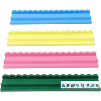 Support magnétique de luxe moderne pour tuiles de Mahjong américain, 20 pouces, en bois, lot de 4