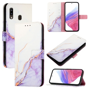 Funda de Cuero con Diseño de Mármol Brillante para Samsung <span class=keywords><strong>Galaxy</strong></span> A33 A34 A35 A55 A54 A53 A05 A05S A15, con Ranuras para Tarjetas y Función de Soporte - Product Image 2