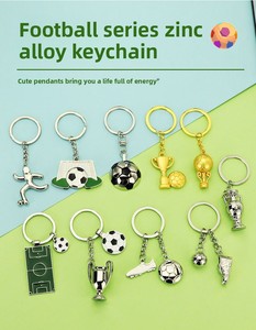 พวงกุญแจรูปลูกฟุตบอล ปี 2026 สำหรับกระเป๋าเป้ พวงกุญแจรูปลูกฟุตบอลสำหรับผู้ชาย พวงกุญแจรูปลูกฟุตบอลสำหรับแขวนในรถ - Product Image 6