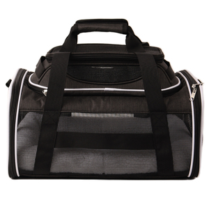 Havayolu onaylı nefes katlanabilir yumuşak taraflı örgü açık kedi çantası Pet köpek taşıyıcı köpek seyahat çantası - Product Image 3