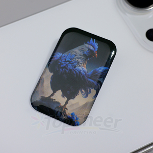 Nhà Sản Xuất Bán Buôn In Tự Thiết Kế Logo Công Ty Thương Hiệu Tên 3D Dome Epoxy Nhựa Dán Cho DIY - Product Image 6