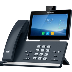 Téléphone IP de conférence de bureau classique gris Yea-link T58W <span class=keywords><strong>filaire</strong></span>/sans fil Bluetooth Wi-Fi <span class=keywords><strong>DECT</strong></span> mural ou de table - Product Image 2