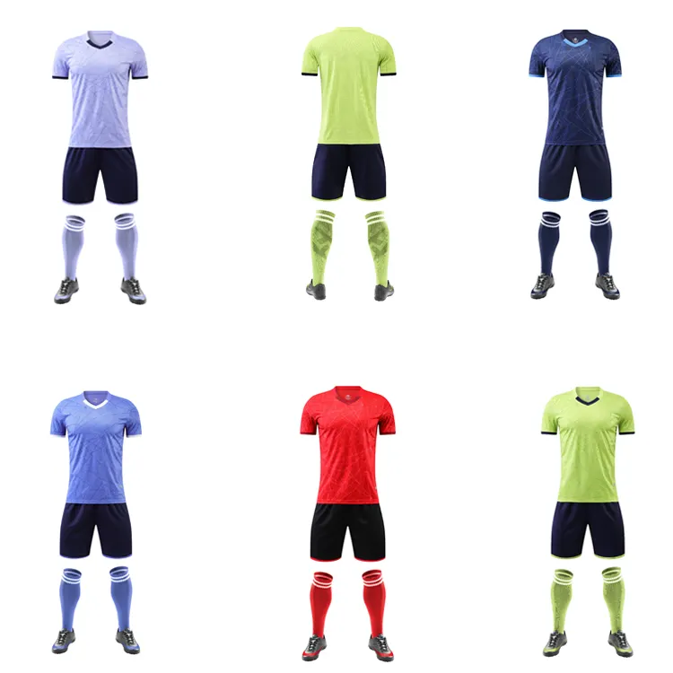 新しい2024カスタムサッカージャージー高品質タイサッカージャージーショーツシャツフルフットボールスーツ