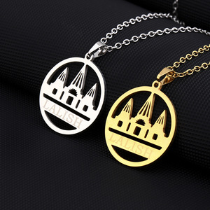 Acier inoxydable Yazidis religieux mode <span class=keywords><strong>lalish</strong></span> collier pendentif bijoux - Product Image 1
