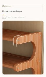 Zapatero sólido moderno, muebles de madera multicapa <span class=keywords><strong>para</strong></span> el hogar, diseño Simple, organizador de sala de estar <span class=keywords><strong>para</strong></span> dormitorio - Product Image 5