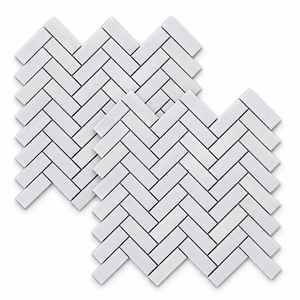 White Marble <b>Mosaic</b> Pattern for Hotel and School Use Modern Design - Product Image 2