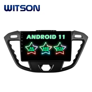 WITSON Android 11 araba Video multimedya oynatıcı için FORD TRANSIT TOURNEO 2013-2021 4G + 64G dahili kablosuz CARPLAY + Android otomatik