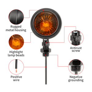 Modification du système d'éclairage de la moto <span class=keywords><strong>Clignotant</strong></span> auxiliaire pour moto Chopper <span class=keywords><strong>Bobber</strong></span> Cafe - Product Image 3