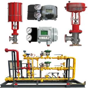 Bloc de commande de vanne Masoneilan 71000, vanne de régulation de gaz pneumatique, actionneur 87/88, OEM, à bride, AC 220V - Product Image 3