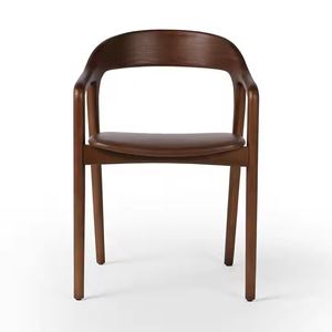 Muebles de Comedor de Diseño Moderno JP, <span class=keywords><strong>Sillas</strong></span> de <span class=keywords><strong>Madera</strong></span> Maciza para Hogar, Restaurante, Oficina, Parque, Estilo Rústico - Product Image 2