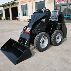 Minicargador de ruedas barato Minicargador Farm CE EPA Engine Compact Skid Steer Diesel Loaders Envío gratuito - Product Image 1
