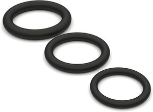 Jouets de masturbation pour hommes en silicone élastique imperméable personnalisable, trois tailles, anneau de pénis pour hommes, anneau de verrouillage de l'<span class=keywords><strong>orgasme</strong></span>, anneau de <span class=keywords><strong>prostate</strong></span> - Product Image 2