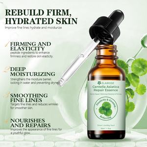 เซรั่มใบบัวบกเกาหลี OEM 30 มล. สำหรับผิวหน้า ช่วยฟื้นฟูผิว ลดรอยแดง บำรุงผิวชุ่มชื้น ต่อต้านริ้วรอย ปลอบประโลมผิว ผลิตภัณฑ์ดูแลผิวจากเกาหลี - Product Image 1