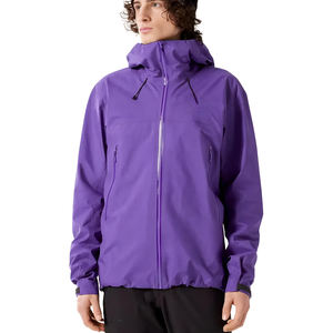 Chaqueta cortavientos de carcasa dura ligera Unisex al por mayor impermeable y transpirable 2025 impermeable de moda al aire libre para hombres y mujeres - Product Image 4