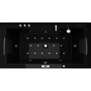 Bañera de Hidromasaje Interior Whirlpool VILLA EUGENIE Negra 183 x 90 cm con Jets de Masaje, LED y Calentador - Product Image 5