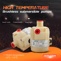 LEFOO pompa sirkulasi panas mikro BLDC 24v, pompa air sirkulasi panas, pendingin aliran besar, pompa air sirkulasi DC Brushless