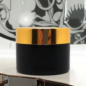 Luxury 1oz 2oz 30g 50g 100g Custom Cosmetics Face Cream Lotion Eye Cream <b>Containers</b> Empty White Matte Glass Cosmetic Aluminum - Product Image 1