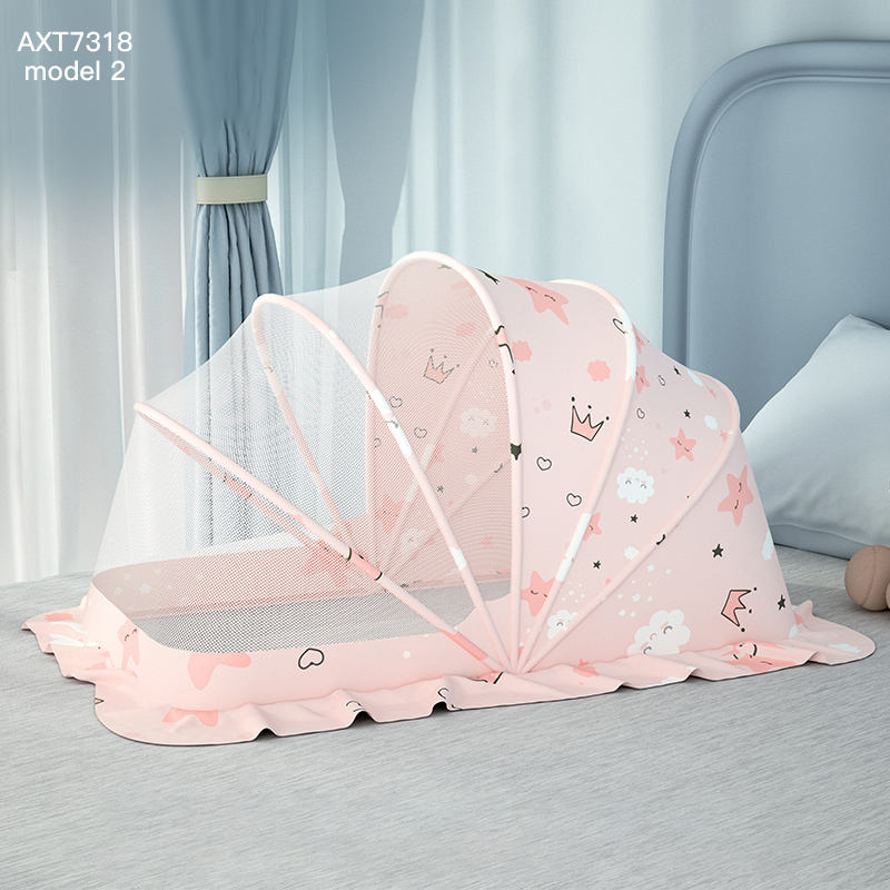 Portable Baby Bed with Net Safe Sleep for Little Ones