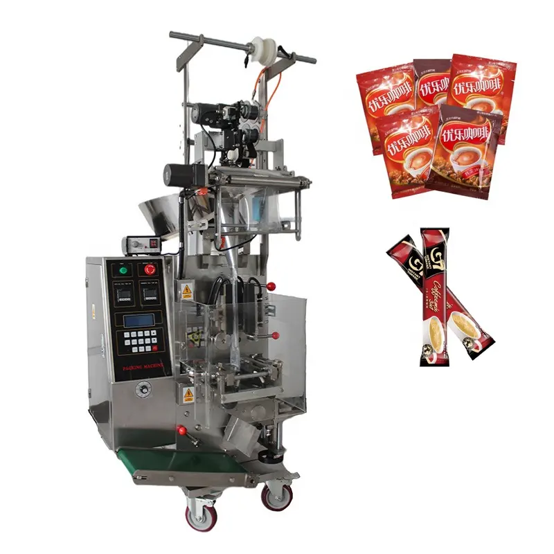 स्वत: मल्टी-समारोह पैकेजिंग तुला मशीनें खाद्य बिस्कुट मसाला चीनी पागल पाउच कॉफी चाय बैग पाउडर पैकिंग मशीन