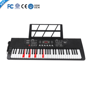 Clavier musical électronique 61 touches pour l'enseignement, piano et orgue synthétiseur avec touches lumineuses <span class=keywords><strong>BD</strong></span> Music <span class=keywords><strong>BD</strong></span>-669D, 70 chansons de démonstration - Product Image 3